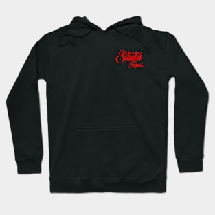 Santa Tapes logo Hoodie